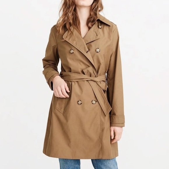 Abercrombie & Fitch Jackets & Coats Abercrombie Classic Trench Coat
